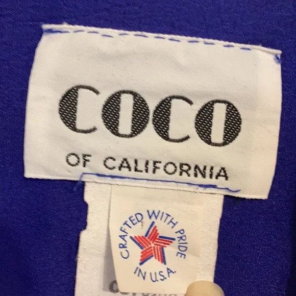 SOLD Coco Blue Front Pockets Open Suite - Picture 3 of 5